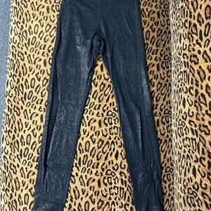 Joe's Jeans Black Glitter Leggings